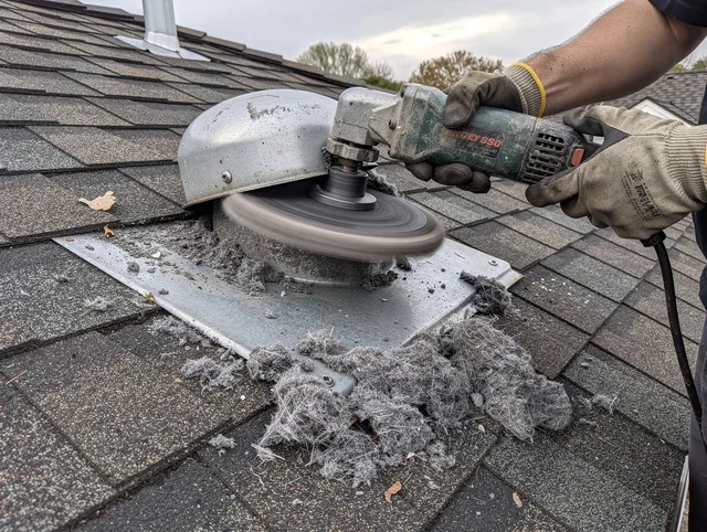 Expert roof dryer vent cleaning by Manchester Dryer Vent Cleaning in Manchester