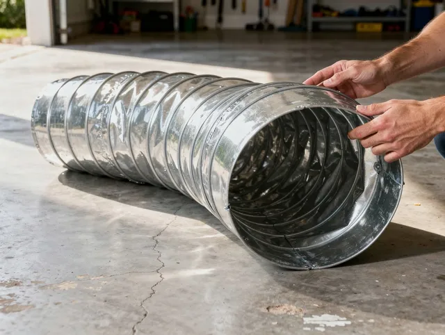 Manchester Dryer Vent Cleaning specialist using advanced equipment for thorough duct cleaning in Manchester