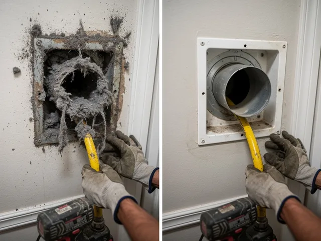 Expert gas dryer vent cleaning by Manchester Dryer Vent Cleaning in Manchester